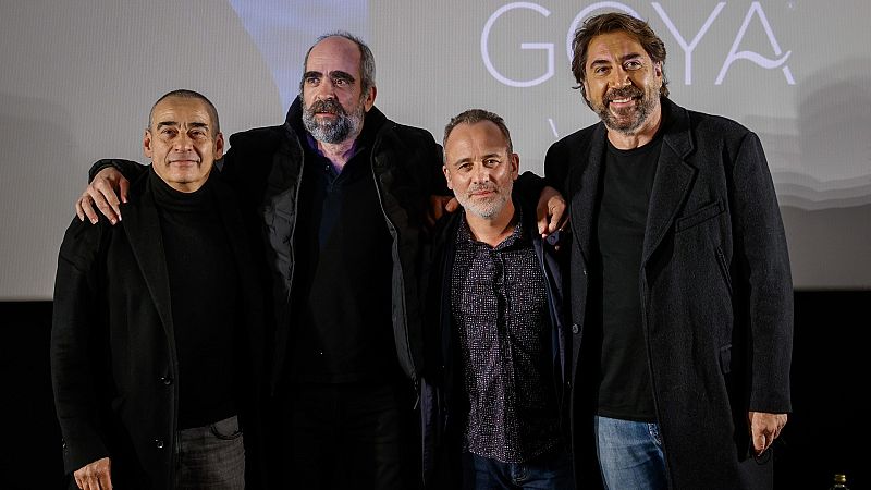 Javier Bardem, Eduard Fernández, Luis Tosar y Javier Gutiérrez: cuatro hombres y un oficio