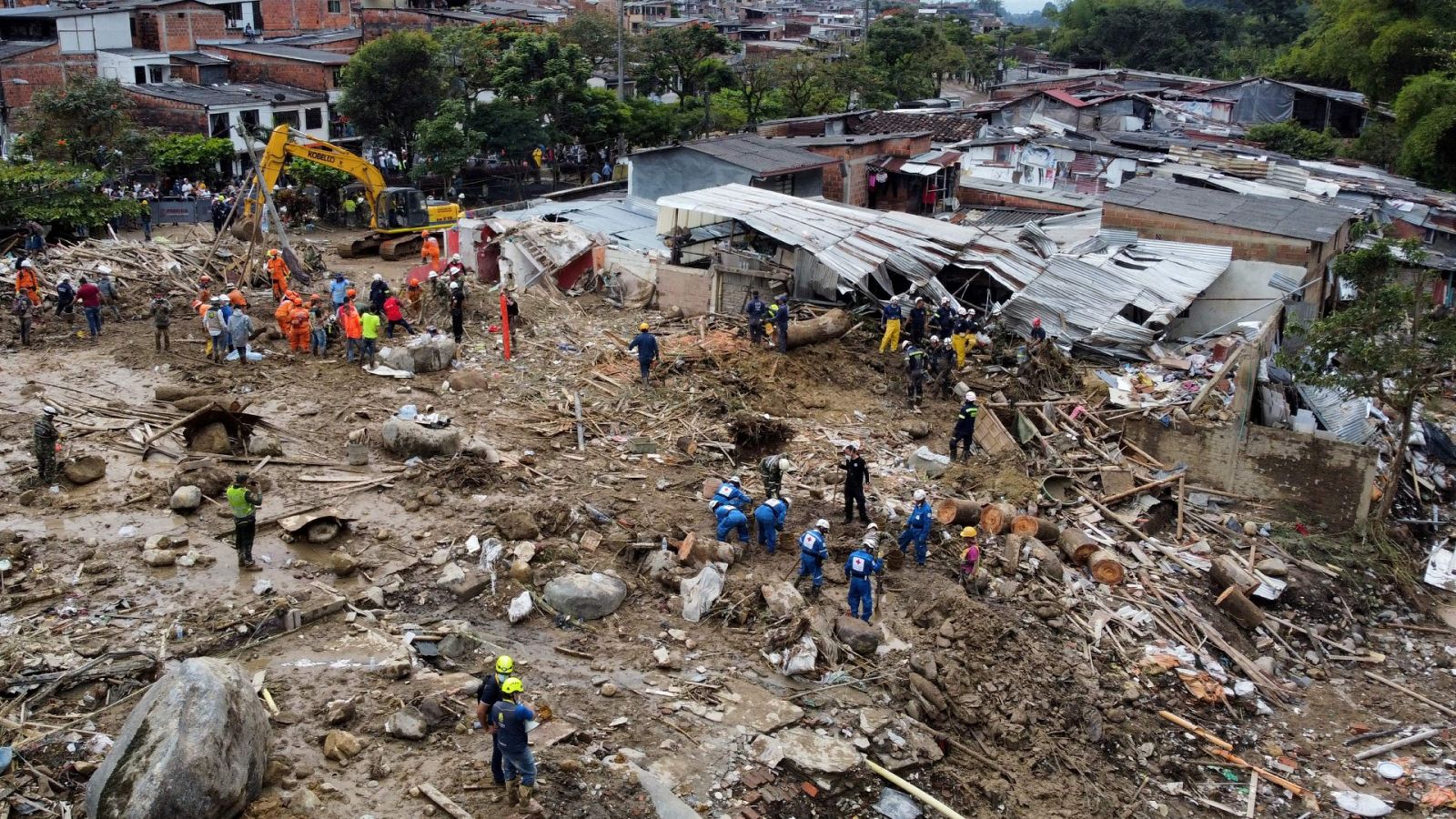 Un deslizamiento de tierra deja 15 muertos en Colombia | Ver