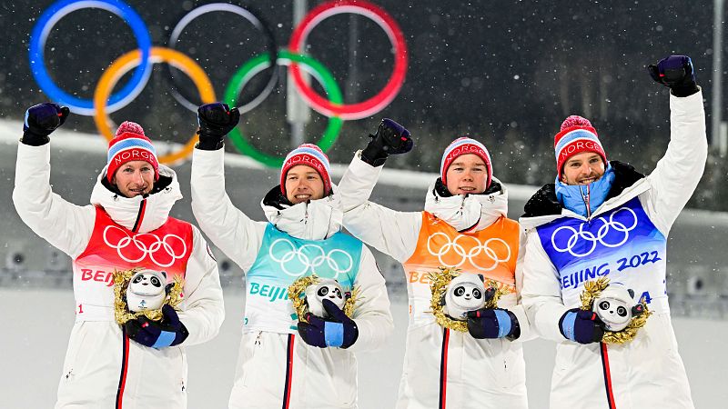 Noruega iguala los 14 oros de Pyeongchang y lidera el medallero de Pekn 2022 con mano de hierro