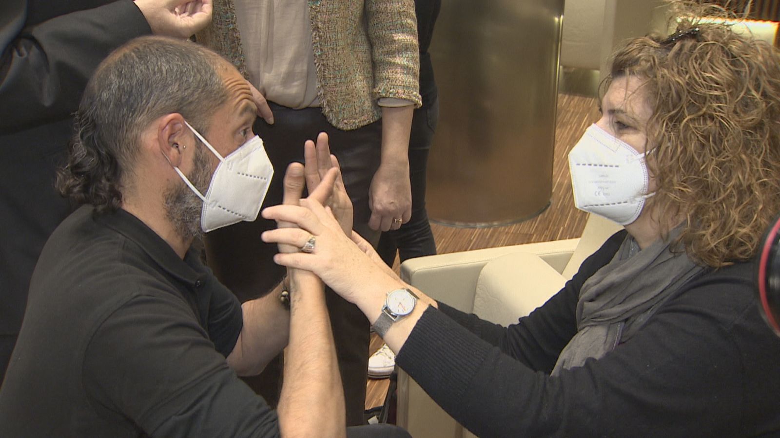 Dactyls, un nuevo método para comunicarse con personas sordociegas - Noticias Murcia | Ver