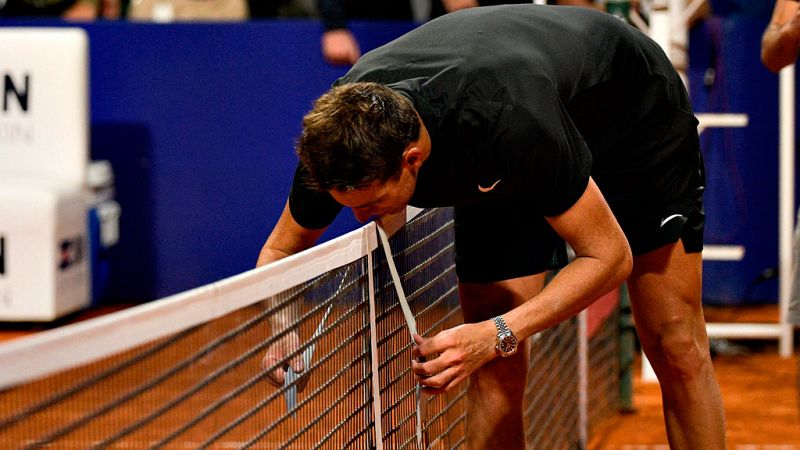 Del Potro se despide del tenis en la pista e inundado en lágrimas