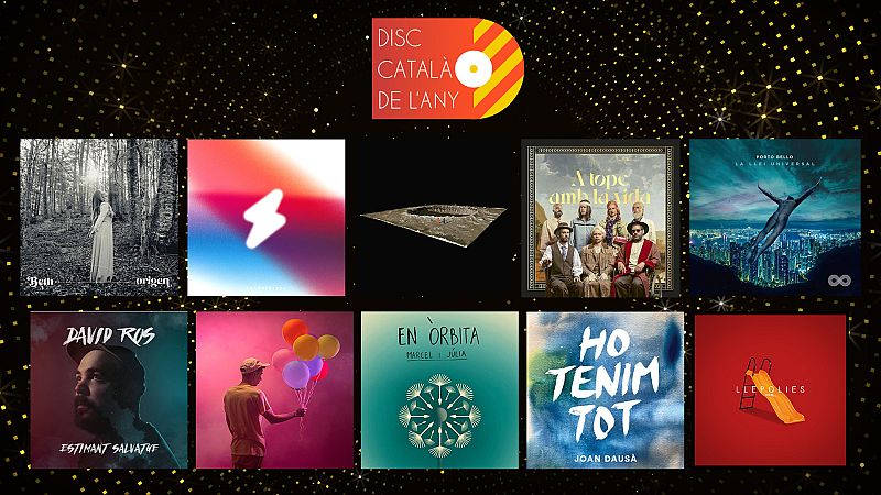 Finalistes al premi Disc català de l'any 2021 cantat en català