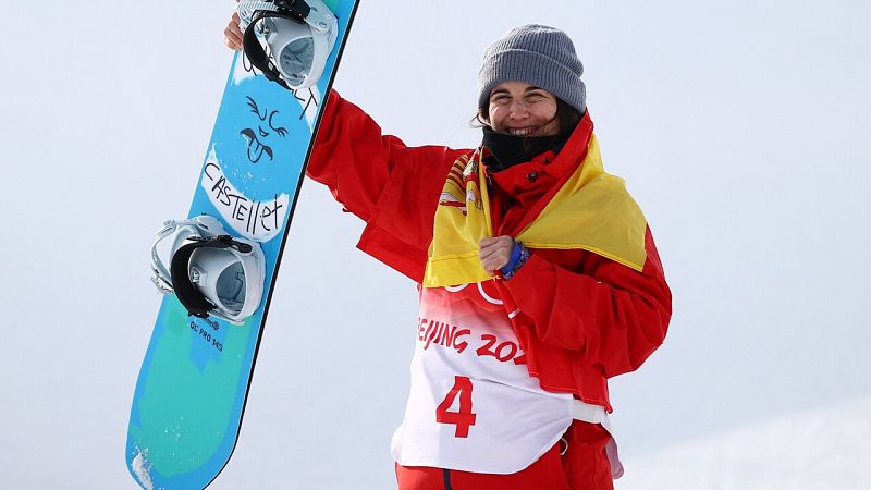 Queralt Castellet se proclama subcampeona olímpica en halfpipe de Pekín 2022