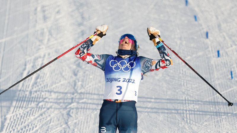 Therese Johaug y su doblete dorado en Pekn 2022