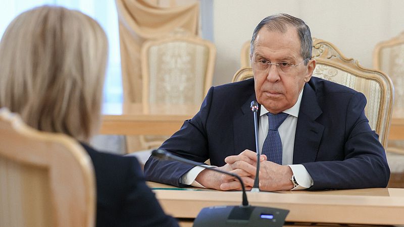 Lavrov, tras el diálogo con Reino Unido sobre Ucrania: "Parece que oímos, pero no escuchamos"