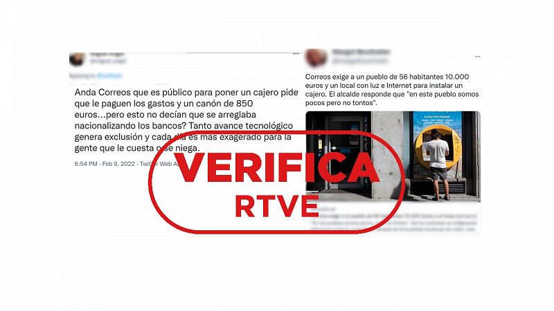 Cajero en Lidn: ni el pueblo es elegible ni Correos aclara el porqu del precio 'interno'