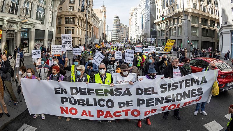 Marchas en varias ciudades reclaman que las pensiones se revaloricen de acuerdo con el IPC "real"