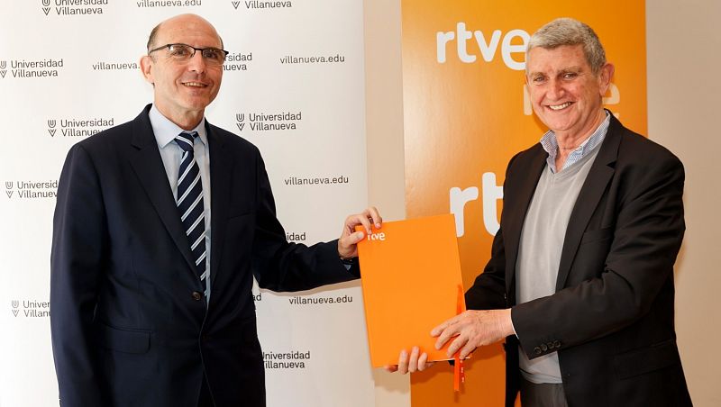 RTVE y la Universidad Villanueva firman un convenio marco de colaboración
