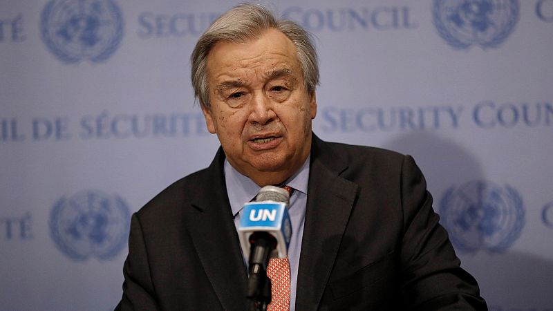 Guterres llama a "desactivar" la tensión en Ucrania y pide rechazar la "retórica incendiaria"