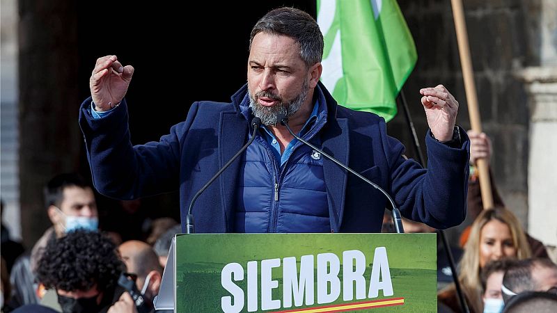 Abascal avisa que Vox votará en contra de "cualquier investidura" si no entra en el Gobierno