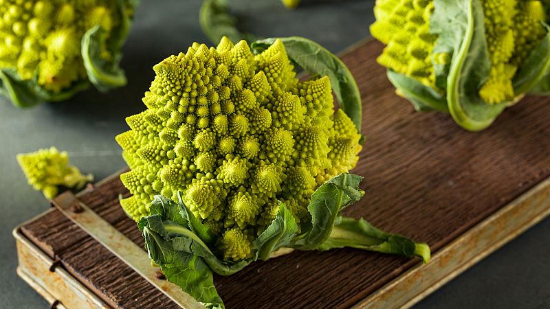 Romanesco, una coliflor muy marciana