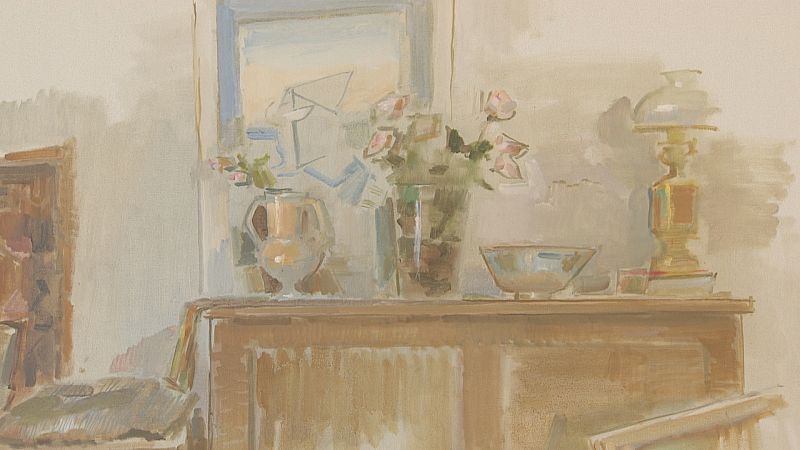 El Museo Ramón Gaya aumenta su colección con siete obras gracias a una donación de la viuda del pintor