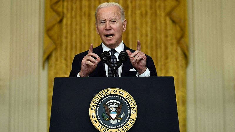 Biden está "convencido" de que Putin ha tomado la decisión de invadir Ucrania