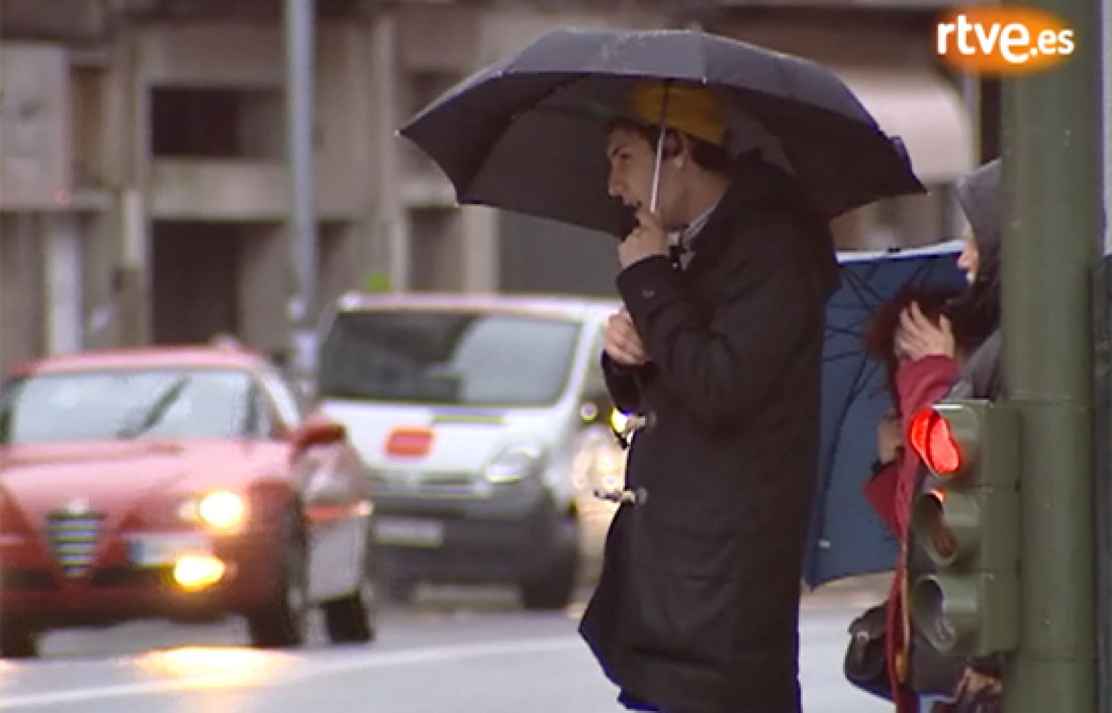 Temporal de viento y lluvias en Galicia