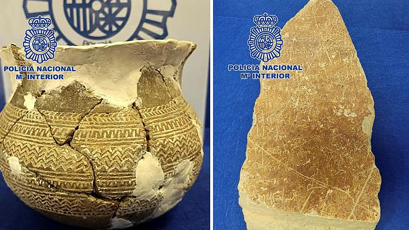 Recuperan en Cáceres 12.000 piezas históricas de gran valor que expolió un arqueólogo