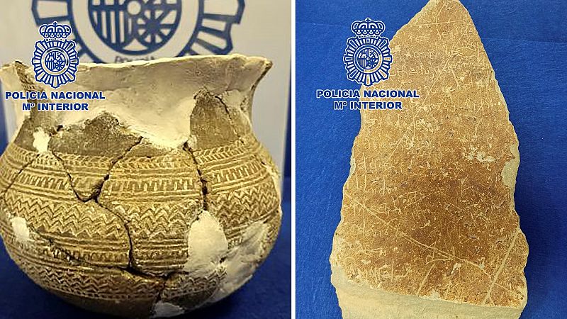 Recuperan en Cáceres 12.000 piezas históricas de gran valor que expolió un arqueólogo