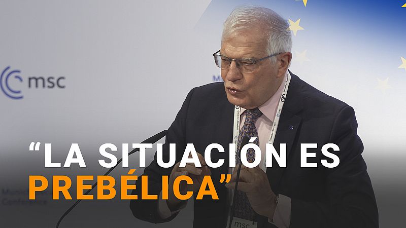 Borrell alerta de la "desinformación creciente" en la crisis de Ucrania: "La situación es prebélica"
