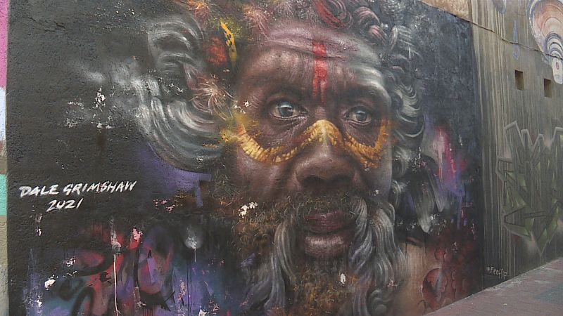 Un grafiti de Alcantarilla, reconocido como el quinto mejor del mundo