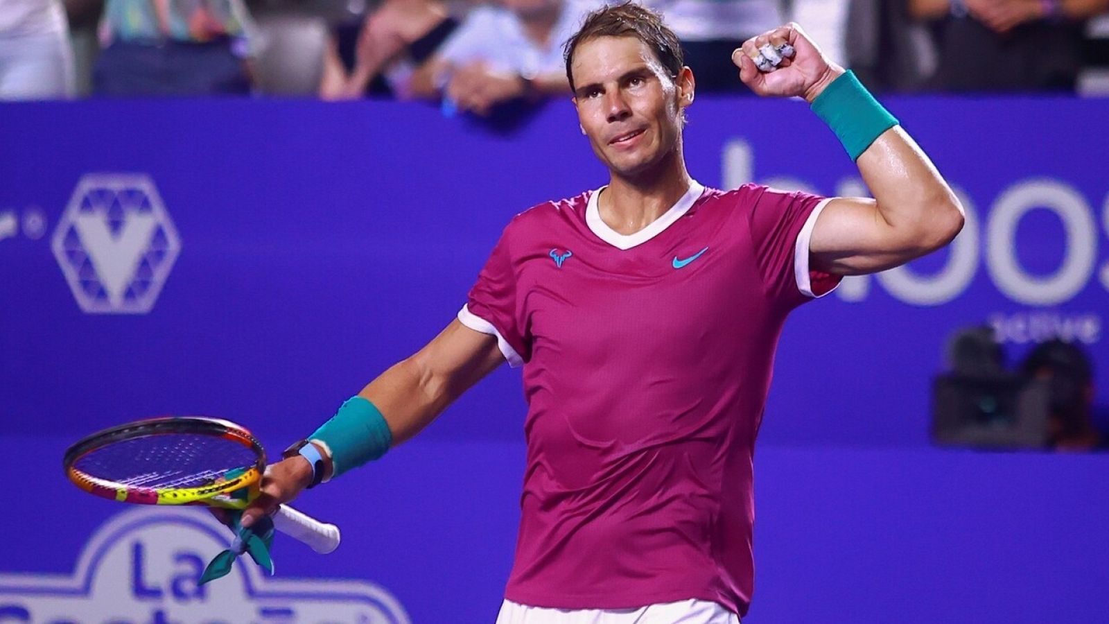 Cómodo debut de Rafa Nadal en Acapulco | Ver