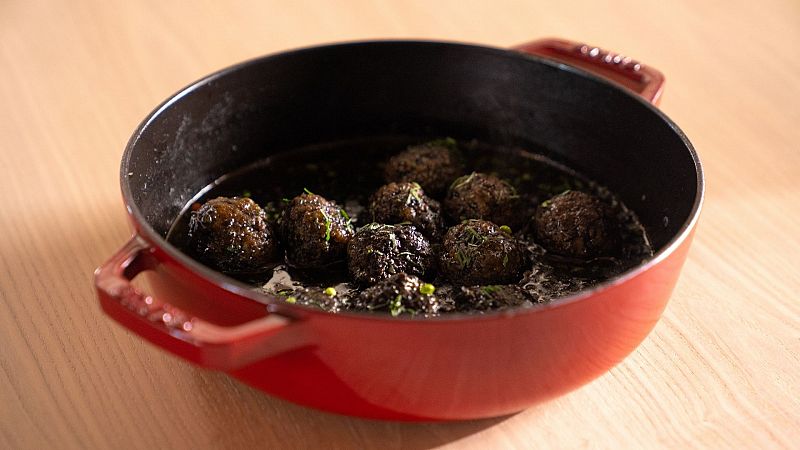 Recetas de albóndigas de sepia de los Torres