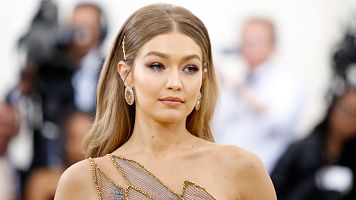 Gigi Hadid en la gala del MET de 2018