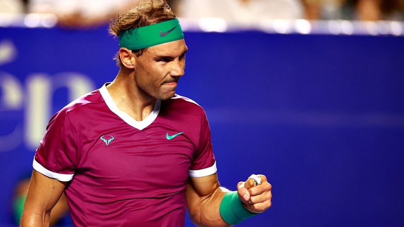 Nadal barre a Kozlov en Acapulco y firma el mejor inicio de temporada de su carrera
