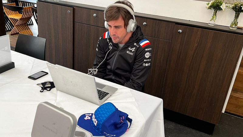 Fernando Alonso, en RTVE: "No sería lógico que fuéramos a correr a Rusia"