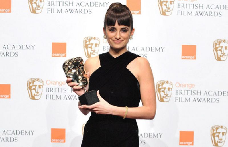 Penélope Cruz gana el Bafta por su papel en 'Vicky Cristina Barcelona'