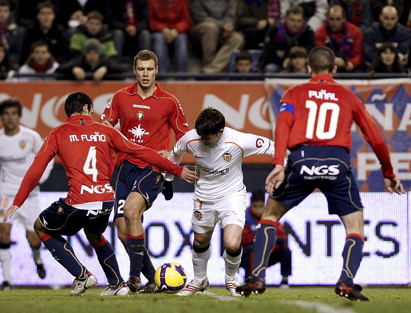 El Osasuna sale del pozo