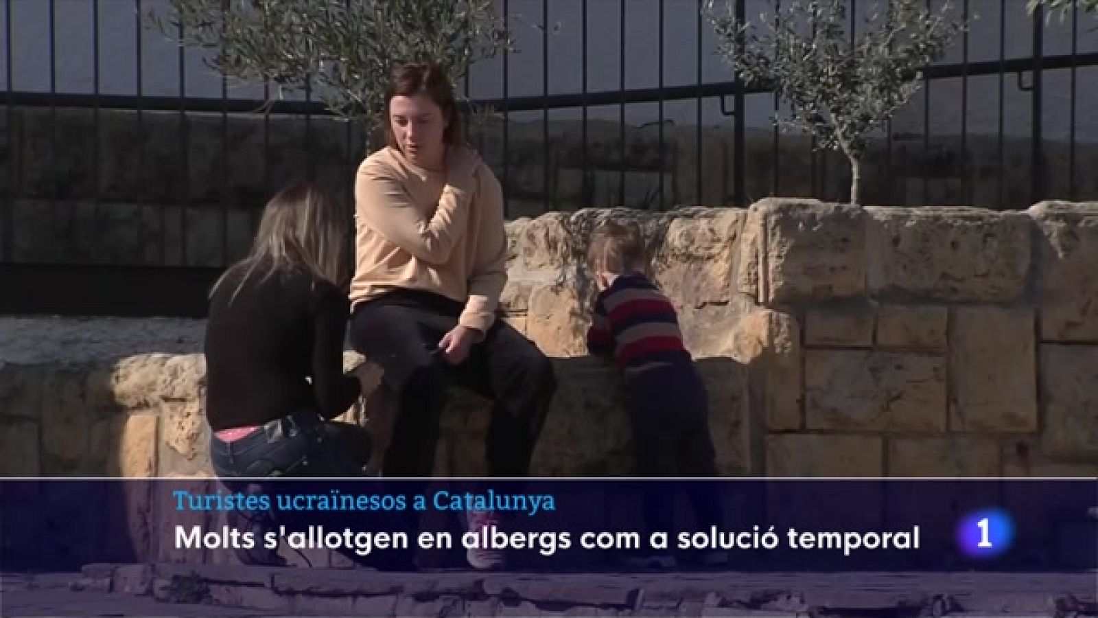 Els ucraïnesos atrapats a Catalunya s'allotgen en albergs