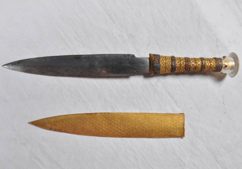 La daga de Tutankamón fabricada con hierro de meteorito se forjó en Anatolia