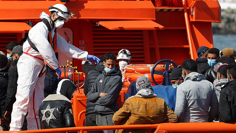 Las llegadas irregulares de migrantes aumentan un 73,2% en 2022 respecto al mismo periodo del año anterior