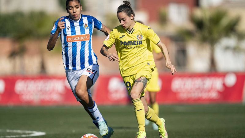 El Villarreal cae con honor ante la Real, que se reencuentra para avanzar en la Copa de la Reina