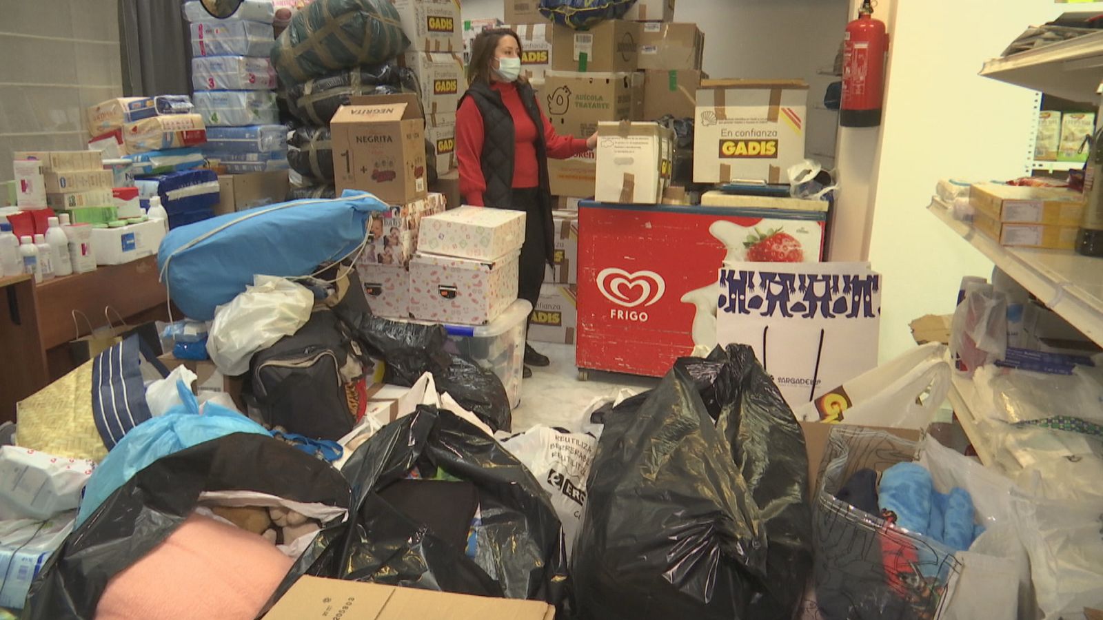 Recollida de axuda para Ucraína