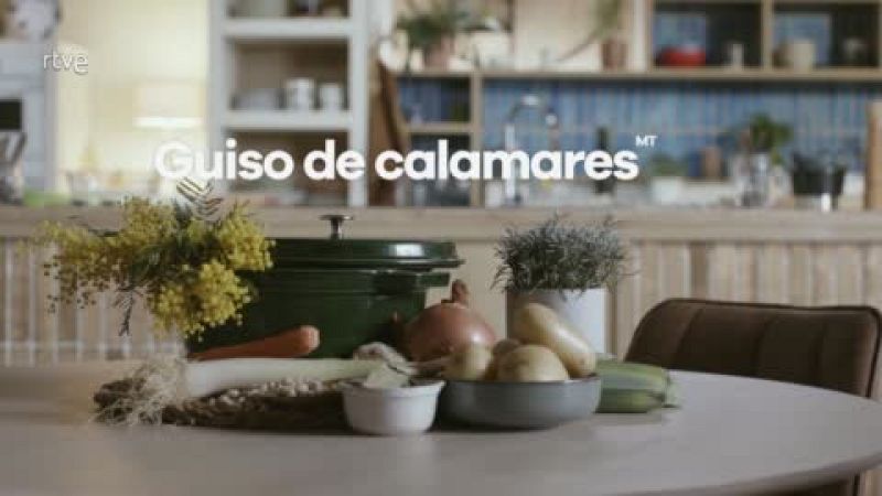Receta guiso de calamares de Menudos Torres.