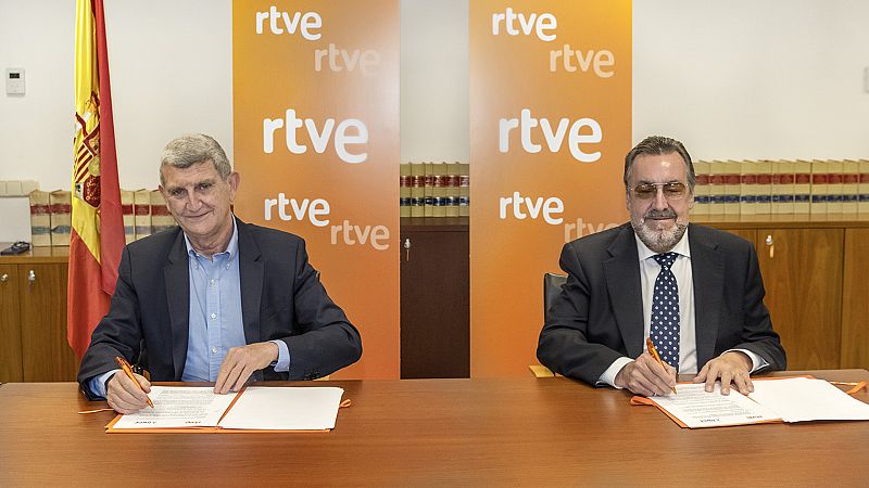 RTVE y el GRUPO SOCIAL ONCE firman un convenio para promover y facilitar la inclusión social