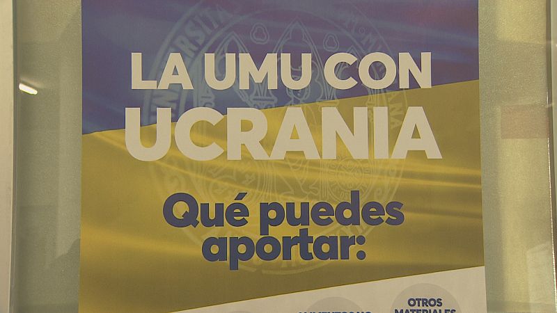 Los estudiantes de la UMU se vuelcan en ayudar a Ucrania