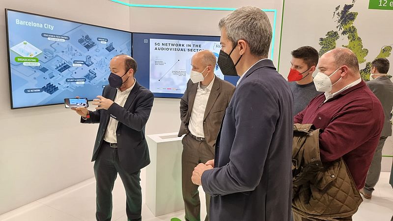 RTVE participa en la primera transmisión en directo de extremo a extremo de 5G a teléfonos inteligentes