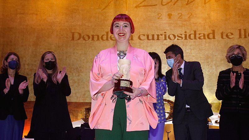 María Zaragoza gana el Premio Azorín de Novela con 'La biblioteca de fuego'