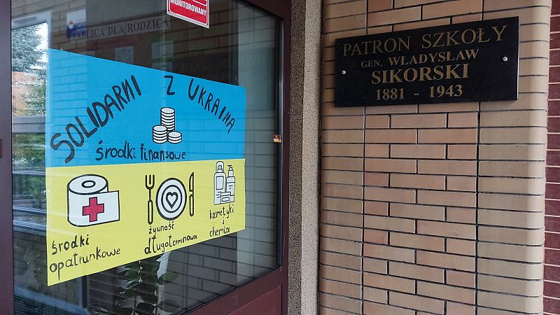 Así se preparan los colegios polacos para acoger a niños ucranianos