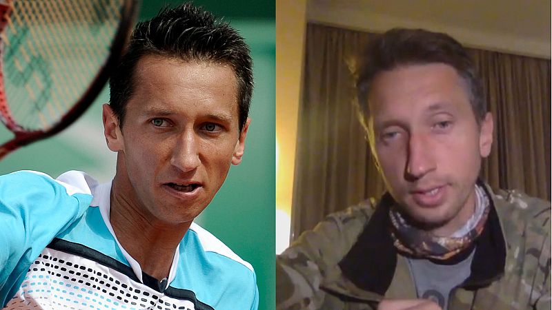 De empuñar una raqueta a empuñar un arma: la dura decisión de Stakhovsky