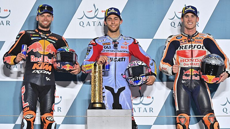 Bastianini da la sorpresa y se lleva la primera victoria del curso en MotoGP