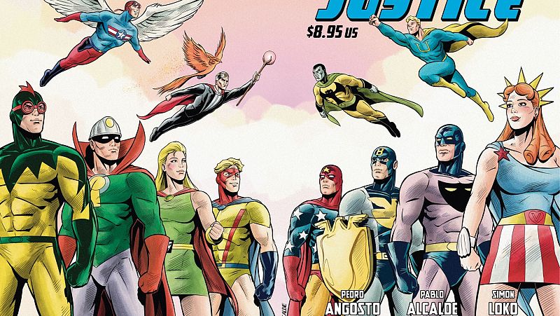 Superhéroes "como los de antes", escritos y dibujados por españoles para EE.UU.