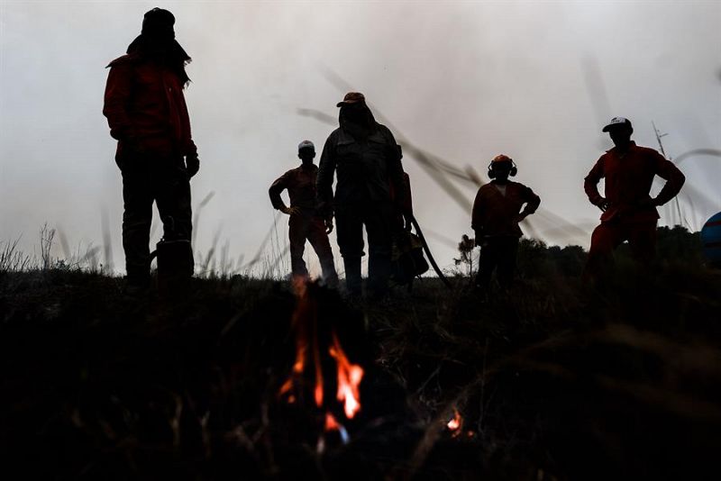 Solo el 5% de los bomberos forestales de Cantabria son mujeres