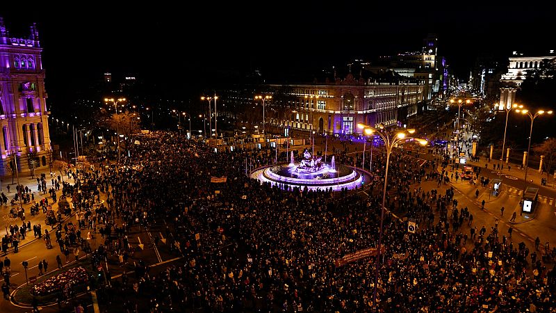 Las feministas vuelven a tomar las calles este 8M y el grito colectivo reluce sobre la división del movimiento