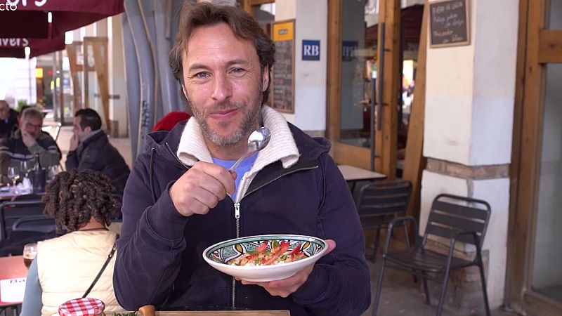 Receta de fresas con requesón y turrón al estilo Gipsy Chef