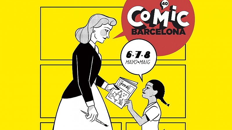 Comic Barcelona homenajea a Miguel Gallardo y celebra su 40 aniversario con Allison, Krug y Bagge