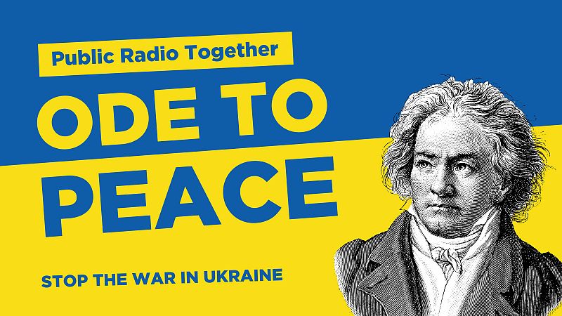 Oda a la paz en Radio Clásica en solidaridad con Ucrania