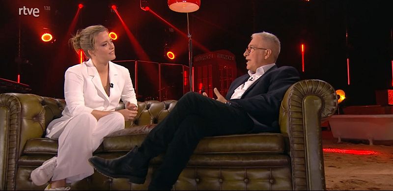 María Casado le cuenta a Xavier Sardà que tuvo que llevar escolta