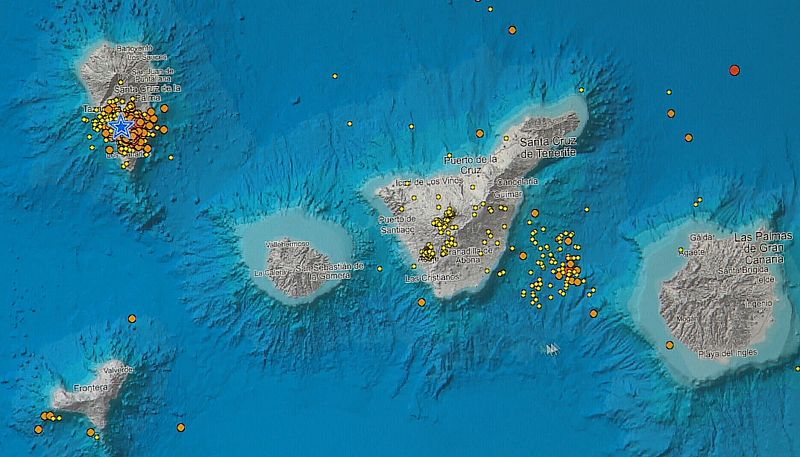 La red sísmica nacional vigila las 24 horas del día la actividad en las islas Canarias